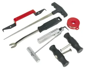 Sealey Windscreen Removal Tool Kit 7pc WK3