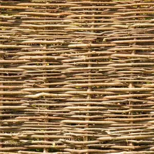 Hazel Hurdle Fence Panel Premium Woven Wattle Weave 6ft x 4ft 6in