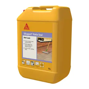 Sika Natural Wet look patio sealer, 5L