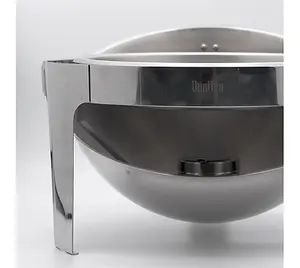 Quattro Round Roll Top Chafing Dish 6 Litre Stainless Steel