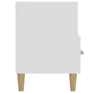 Berkfield TV Cabinet White 102x36x50 cm Engineered Wood