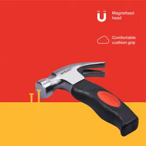 Amtech A0200 Magnetic stubby claw hammer