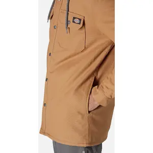 Dickies - Duck Shirt Jacket - Brown - Jacket - M