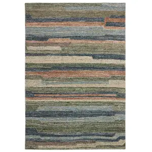 Melrose Vista Soft Hand Tufted Multicoloured Medium Area Rug 120/170cm