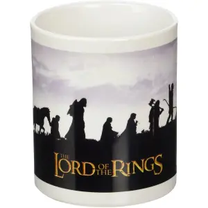 The Lord Of The Rings Fellowship Mug White/Black/Lilac (One Size)