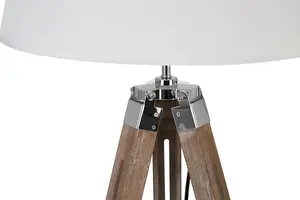 Interiors by Premier Bailey Brown Tripod Floor Lamp