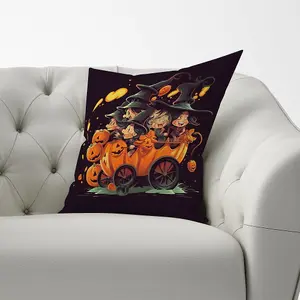 A Magical Pumpkin Carriage Cushions 33cm x 48cm