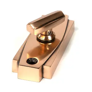 Polished Bronze Art Deco Thumbturn