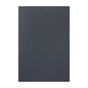 GoodHome Ashmead Matt midnight blue Standard Clad on base panel (H)900mm (W)600mm