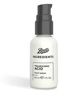 Boots Ingredients Tranexamic Acid Night Serum 30Ml