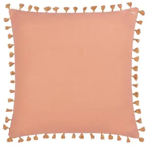 Paoletti Marisa Floral Cotton Velvet Feather Filled Cushion