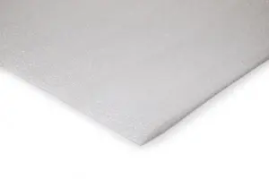 Acoustic White Underlay For Laminate & Wood Flooring 15m2 Roll Closed-Cell Polyethylene Foam Construction