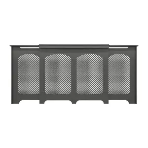 Cambridge Medium Grey Radiator cover 936mm(H) 2000mm(W) 220mm(D)