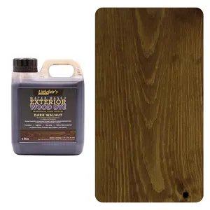 Littlefair's - Outdoor Wood Stain - Dark Walnut - 1 LTR