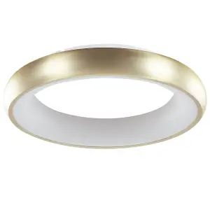 Metal LED Ceiling Lamp Gold ATARAN