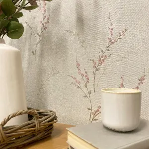 Zambaiti Parati Carmella Floral Trail Pink Wallpaper