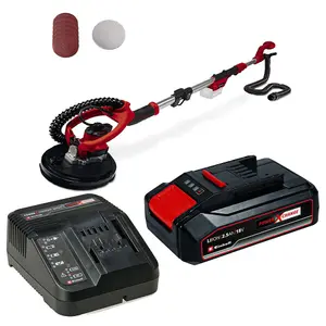 Einhell Power X-Change Cordless Drywall Polisher TP-DW 18/225 Li + 2.5AH Kit