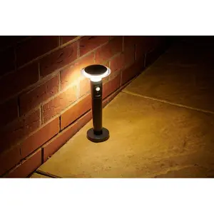 Black Low Voltage Battery Powered Integrated LED Aluminum Pathway Light Pack (Set of 2)