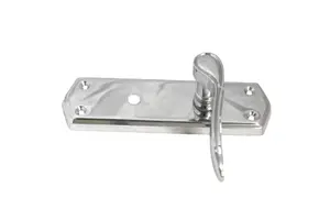 Door Handles Stellar Scroll Lever Internal Bath Lock - Chrome 170mm x 50mm