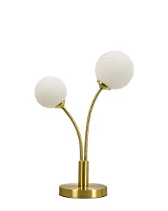 Lighting123 Hoxton Table Lamp G9 Bulbs for Living Room Bedroom Office