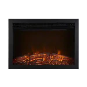 Focal Point Medford 1kW Black Electric Fire (H)445mm (W)605mm (D)205mm