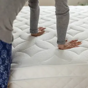 Memory Wool Pocket Sprung Hybrid 2000 Firm Mattress Double (4'6)