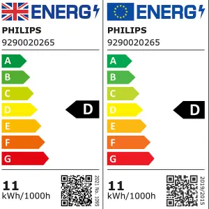 Philips Classic E27 10.5W 1521lm Frosted A60 Ice white LED Light bulb