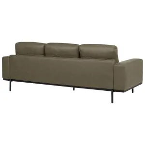 3 Seater Fabric Sofa Green SOVIK