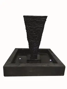 Aqua Creations Saqqara Fountain Solar Water Feature with Protective Cover