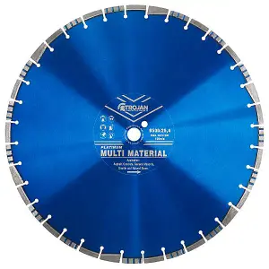 Trojan Platinum Multi-Material Diamond Blade 500mm/20"  x 25.4