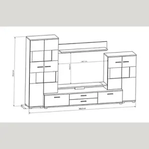 Espirit 01 Entertainment Unit / TV Unit