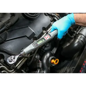 Precision Digital Torque Wrench with 72 Tooth Ratchet - 2 to 24 Nm Range for Accurate Measurements