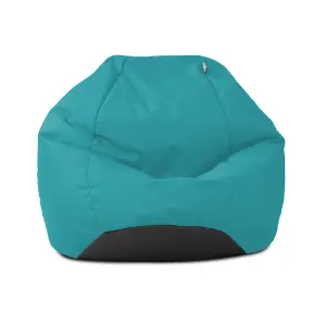 rucomfy Outdoor Water Resistant Kids Classic Beanbag - Turquoise