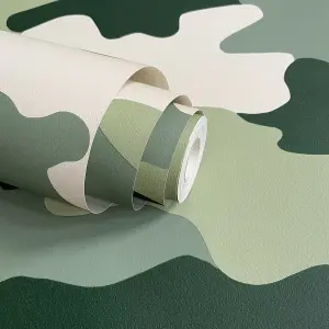 Green Camouflage Army Wallpaper - World of Wallpaper AF0022