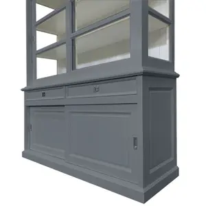 Stiles Display Cabinet Trafic Grey