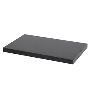 GoodHome Rigga Rectangular Floating shelf (L)30cm x (D)19cm