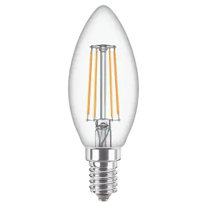 Philips CorePro 4.3w SES 2700k Frosted LED Candle Bulb - Extra Warm White