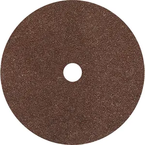 25 Pack 175mm Fibre Backed Sanding Discs - 24 Grit for Wood Finishing