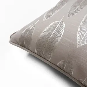 Prestigious Textiles Quill Jacquard Piped Feather Filled Cushion