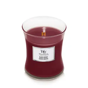 WoodWick Candle Black Cherry Medium Hourglass