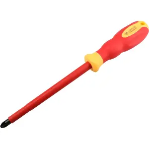 PZ3 x 150mm VDE Insulated Soft Grip Electrical Electricians Screwdriver Pozi