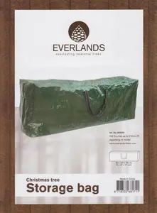 Christmas Tree Storage Bag For 7ft Tree Everlands Zip Up Bag Artificial Trees