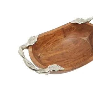 Interiors by Premier Vine Small Oval Bowl