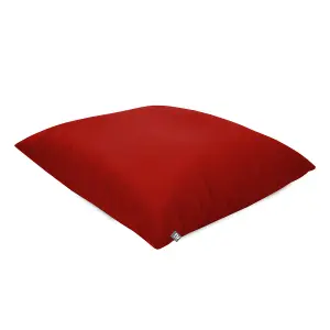 rucomfy Outdoor Water Resistant Floor Cushion Beanbag - Red