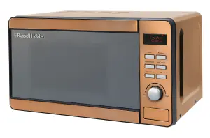 Russell Hobbs RHMD804CP 17 Litre Copper Effect Digital Microwave