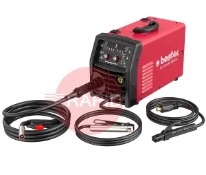 Lincoln BesterMIG 200-S Multi Process Synergic MIG & MMA Inverter Welder Package - 230v, 1ph