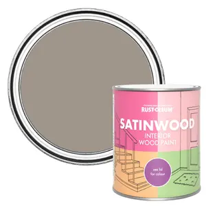 Rust-Oleum Whipped Truffle Satinwood Interior Paint 750ml