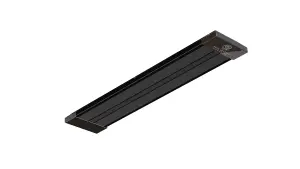 Rose Infrared Heater - Black - 1000W