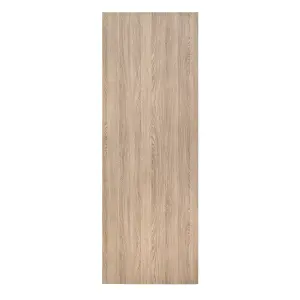 Foiled Exmoor Unglazed Flush Oak veneer Internal Door, (H)1980mm (W)762mm (T)40mm