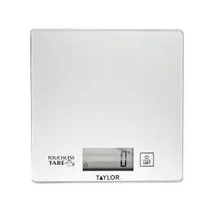 Taylor Pro Touchless TARE Compact Digital Scale 5Kg (11lbs / 5 litres)